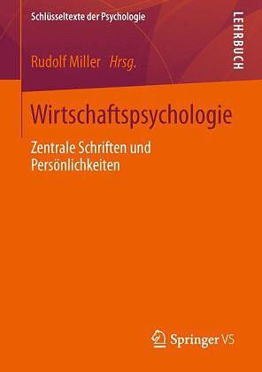 Produktbild Wirtschaftspsychologie (Deutsch)