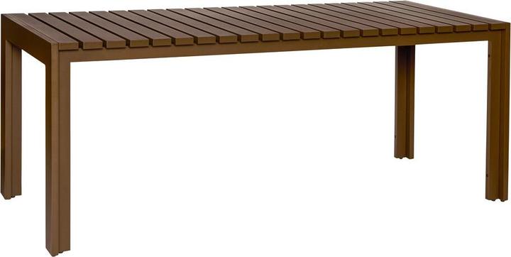 Hübsch Haus Esstisch Large Braun (191 x 80 x 76 cm)