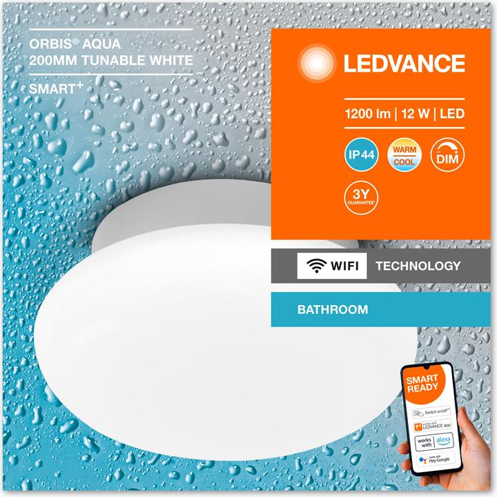 Produktbild Ledvance Smart+ Wifi Orbis Wall Aqua (1200 lm)