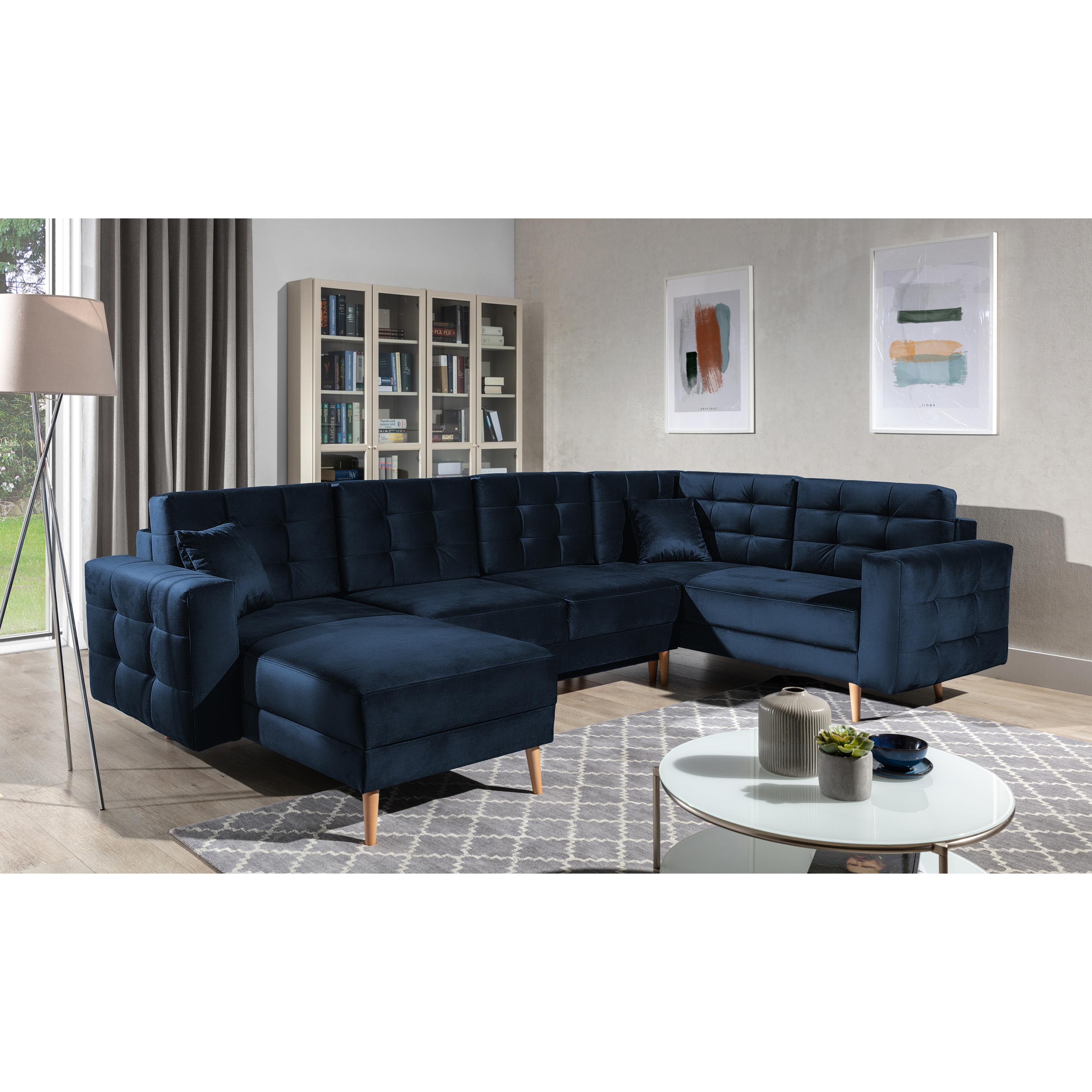 ELTAP, Sofa, Asgard U (Wohnlandschaft, 5-Sitzer, Bettsofa)
