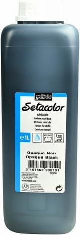 Image du produit Pebeo Setacolor opaque (Noir, 1000 ml)