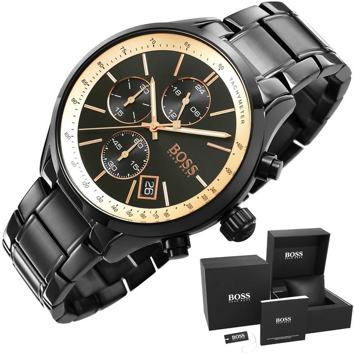 Produktbild Hugo Boss HERREN 1513578 - GRAND PRIX (zh022a) (Chronograph, 44 mm)