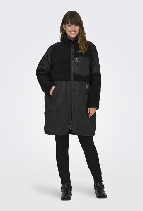 Actual product image Only High closed curve coat quilted jacket (L)