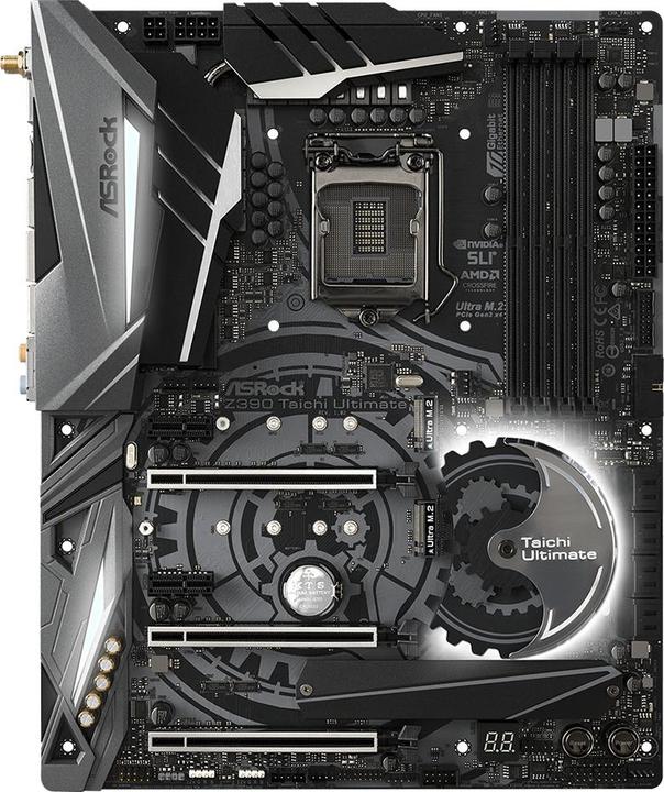 Image du produit AsRock Z390 Taichi Ultimate (LGA 1151, Intel Z390, ATX)