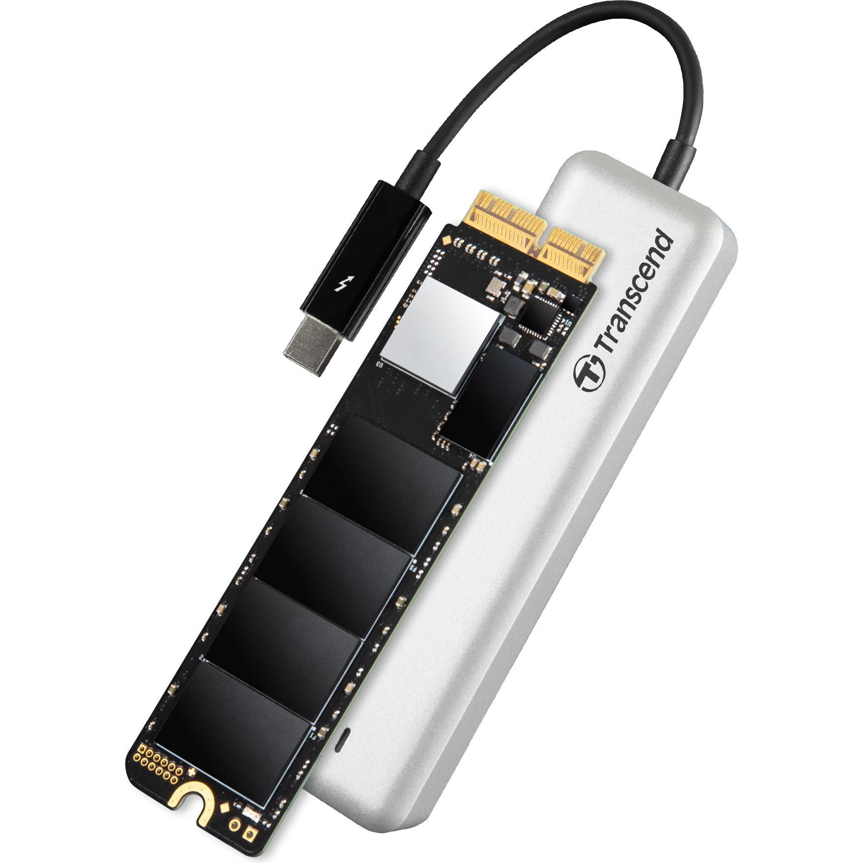 Thumbnail - Transcend JetDrive 855 (480 GB), Externe SSD, Silber