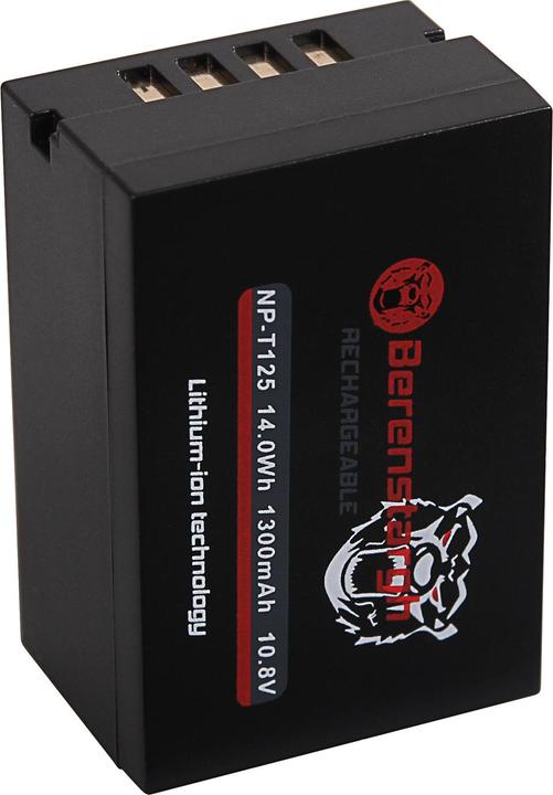 Produktbild Berenstargh Akku f. Fuji NP-T125 NPT-125 NPT125 GFX-50s GFX50s GFX-100 GFX100 (Kamera Akku)