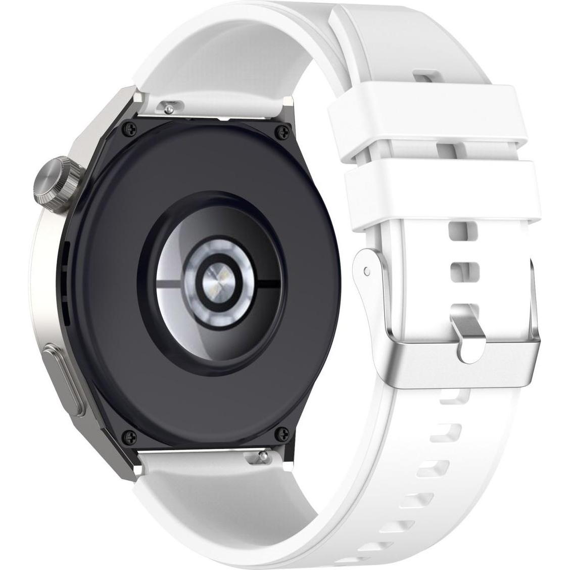 König Design Sport Ersatz Armband für Huawei Watch GT 3 Pro 46mm Band Loop Uhrenarmband Neu, Uhrenarmband, Weiss