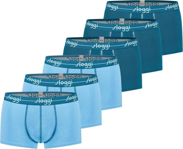 Produktbild Sloggi 6er Pack Start Hipster Short / Pant (M, 6er Pack)