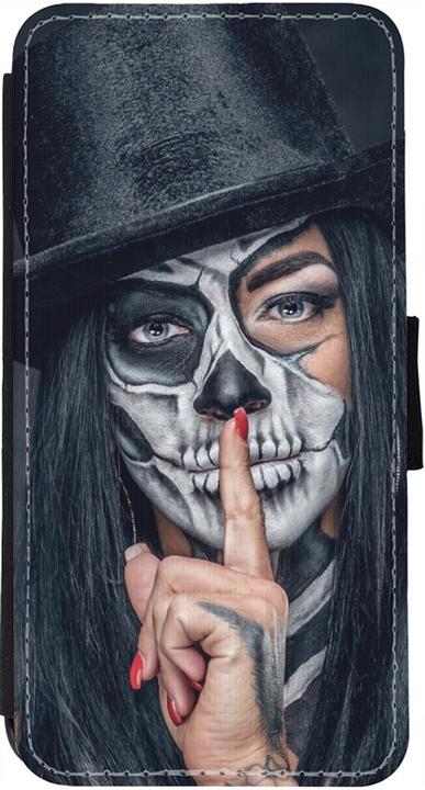Produktbild PhoneLook Hülle Wallet schwarz Halloween 18 19 (Apple iPhone 12 Pro Max)