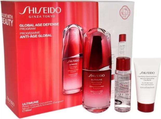 Productafbeelding Shiseido Rinkinys (Ultimune Power Infusing Concentrate 50ml+ Clarifying Cleansing Foam 30ml+ Treatme (50 ml)