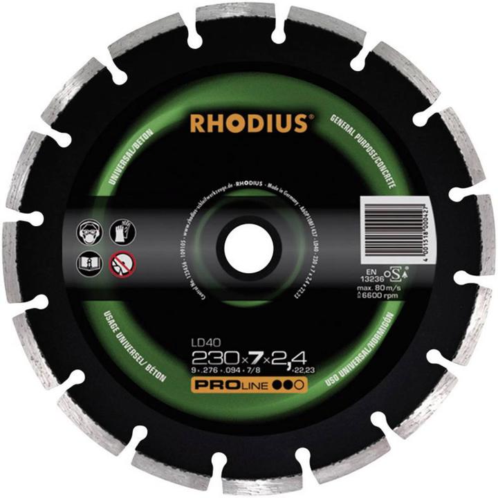 Produktbild Rhodius Diamant-Trennscheibe, segmenti