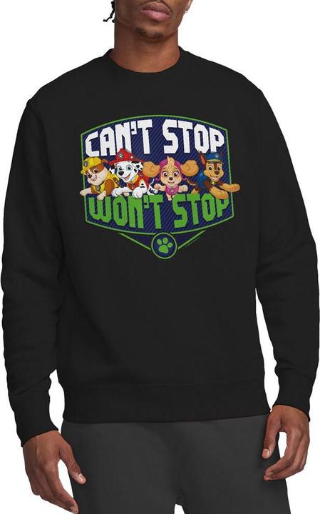 Immagine prodotto Paw Patrol Can't Stop Won't Stop Felpa Adulto Unisex (L)