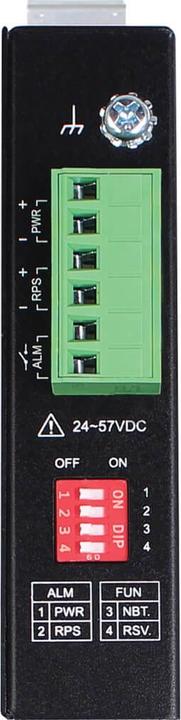 Immagine prodotto Eaton Iniettore PoE Gigabit Ethernet industriale 90W PoE++ 802.3bt Midspan da -40 a +75 DIN ra (UPUA, 90 W)