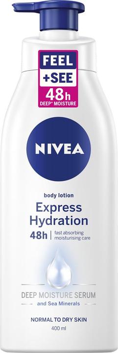 NIVEA Express Hydration Body Lotion w. pump 400ml (Lotion pour le corps, 400 ml)