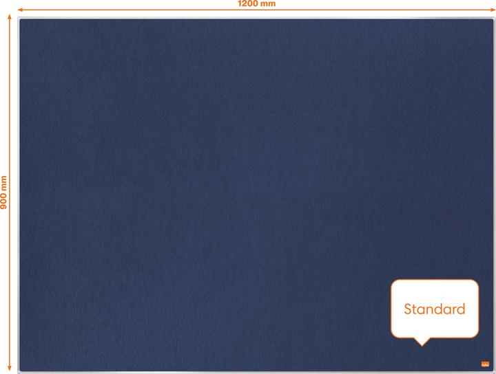 Image du produit Nobo Tableau de notes en feutre Impression Pro (Tableau d'affichage, 120 x 90 cm)