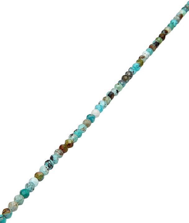 Actual product image Leyda Faceted Turquoise Strand