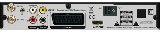 Productafbeelding Strong Srt-7300ci+ (DVB-S, DVB-S2)