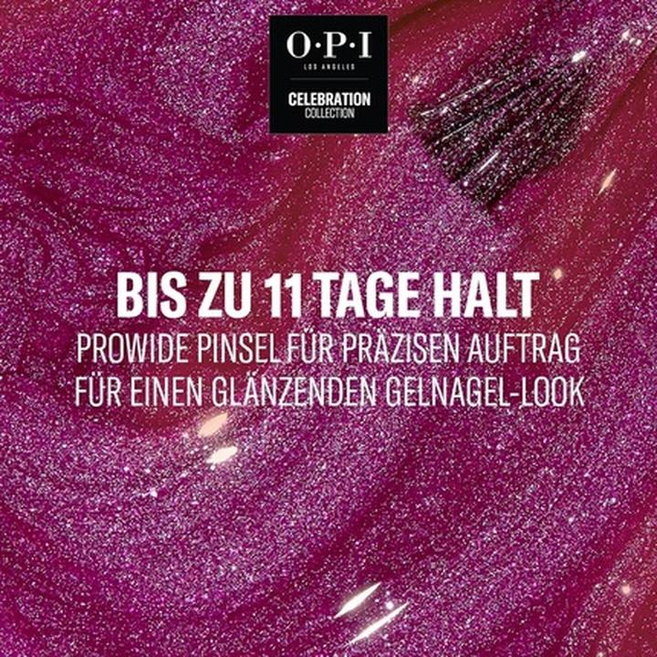 Image du produit OPI Infinite Shine Celebration Coll Mylar D. (Glitter, Violet, Or, Pink, Vernis à ongles effet gel)