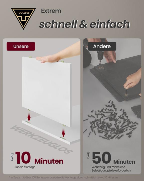 Actual product image Vasagle Charlotte (45 x 35 x 59 cm)