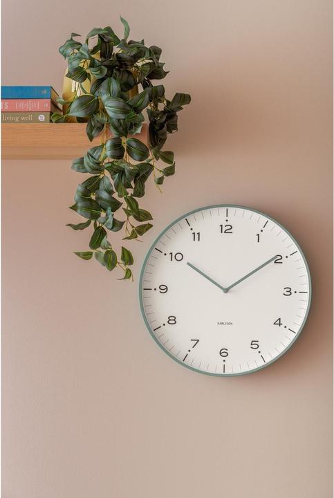 Productafbeelding Karlsson Wandklok Circus Rings Turquoise blauw (40 cm)