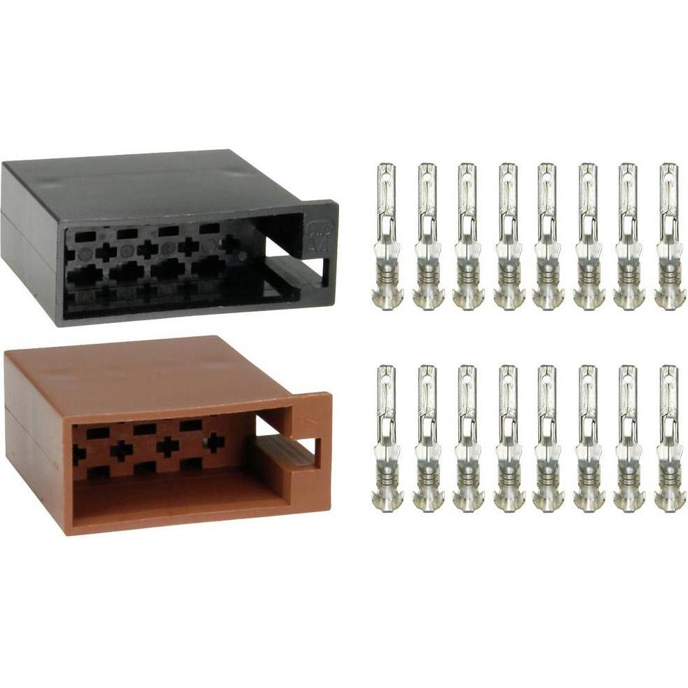 Thumbnail - ACV, Autoradio Installation, Montageset ISO Gehäuse 18-teilig