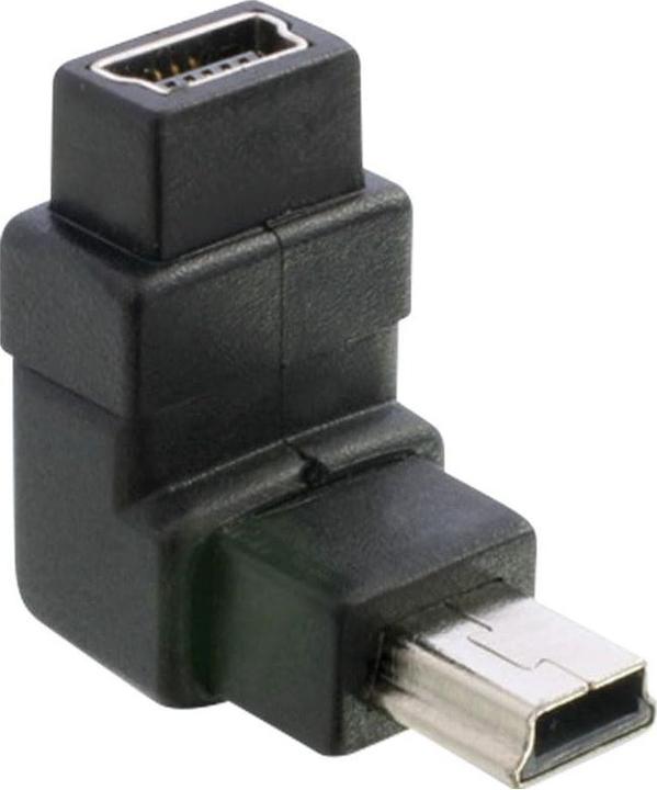 Produktbild Delock USB Adapter Mini-B zu Mini-B, 90ø gewinkelt (USB 2.0)
