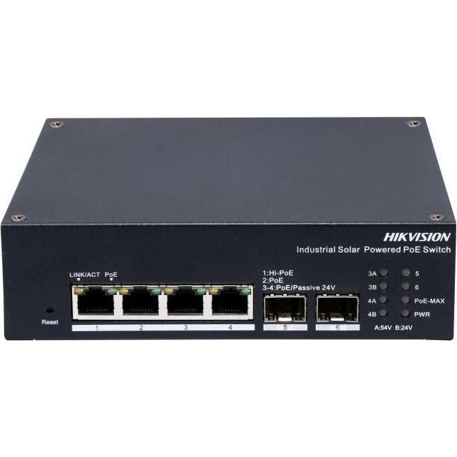 Hikvision 4 Port Gigabit Smart Managed, Switch di rete