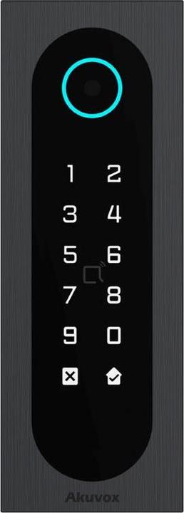 Produktbild Akuvox IP-Zugangskontrollleser, der mit QR Code, PIN,BLE, RFID und NFC kompatibel ist ( A08) (Bluetooth Low Energie)