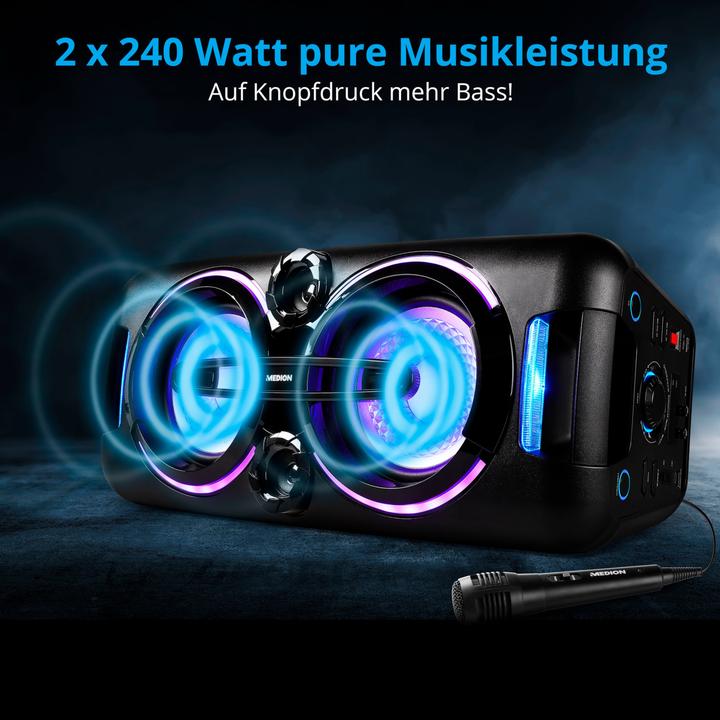 Produktbild Medion Life X61555 (4 h, Akkubetrieb, Netzbetrieb)