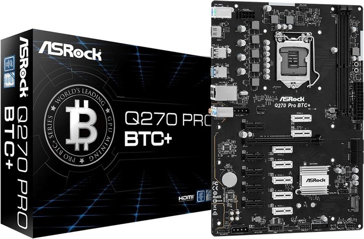 AsRock MB Q270 Pro (LGA 1151, Intel Q270, ATX)