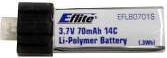 Actual product image E-Flite SCOUT battery 1S 3.7V 70 mAh 14C (3.70 V, 70 mAh)