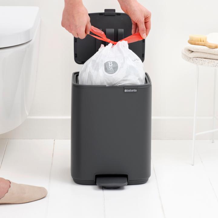 Produktbild Brabantia Bo Pedal Bin 7L - Mineral Infinite Grey (7 l)