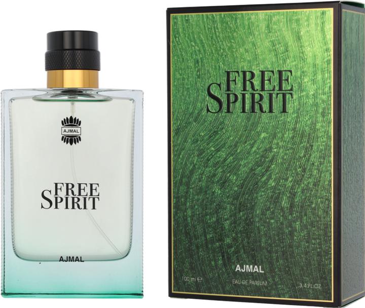 Actual product image Ajmal Free Spirit by Eau de Parfum Spray 100 ml (Eau de parfum, 100 ml)