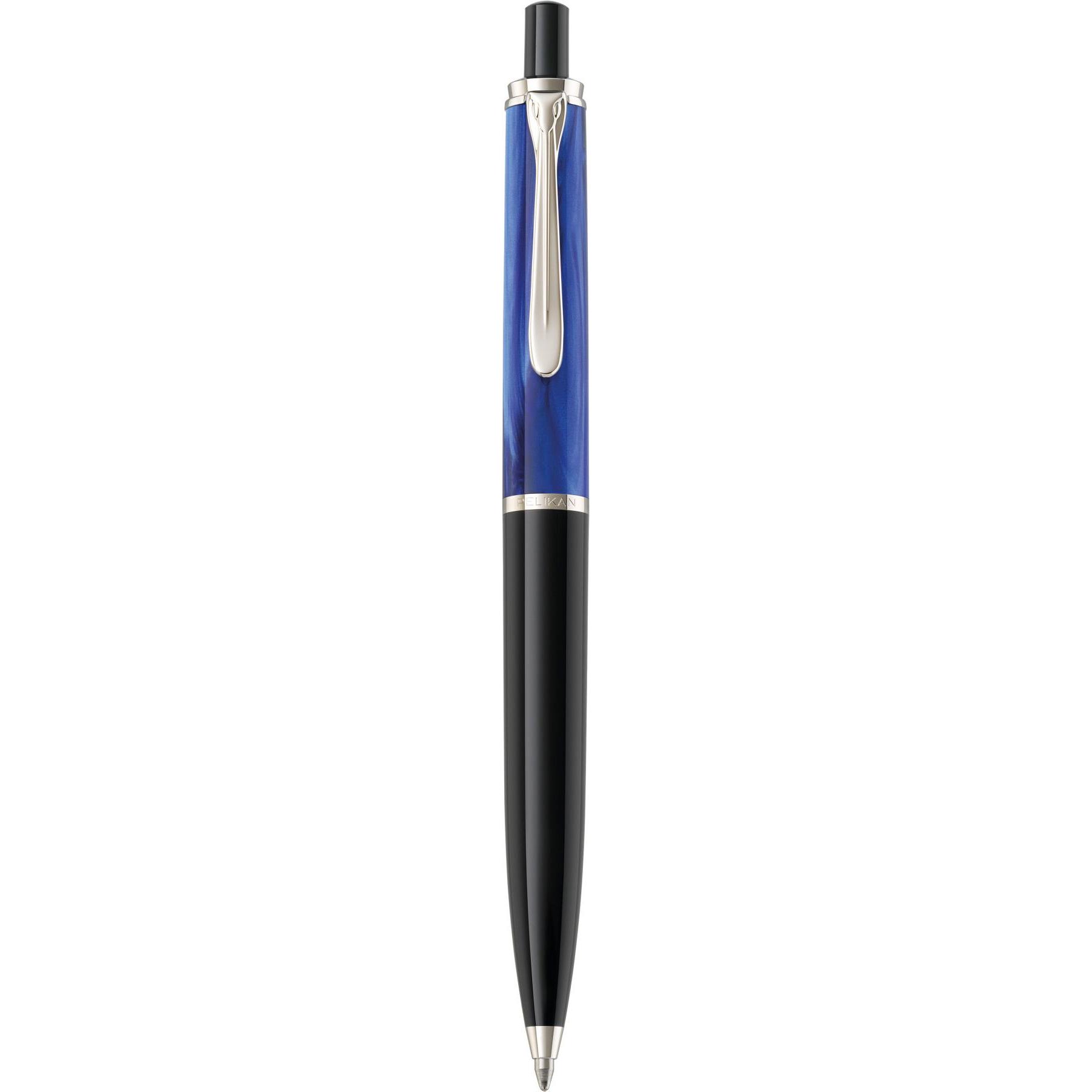 Pelikan, Schreibstifte, Kugelschreiber K205 Blau-Marm. Etui (Blau-Marmoriert, 1 x)