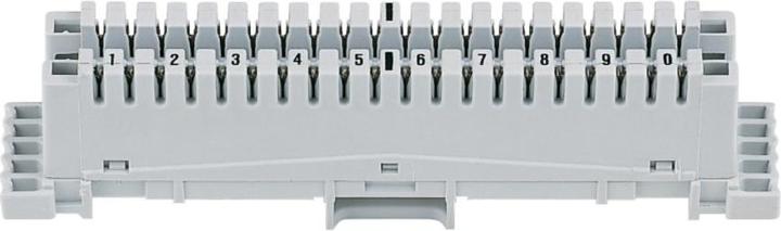 Actual product image Corning LSA-PLUS 2 connector strip 10 DA, without colour code