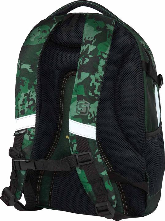 Produktbild Walker Schulrucksack Uni Camo green (28 l)