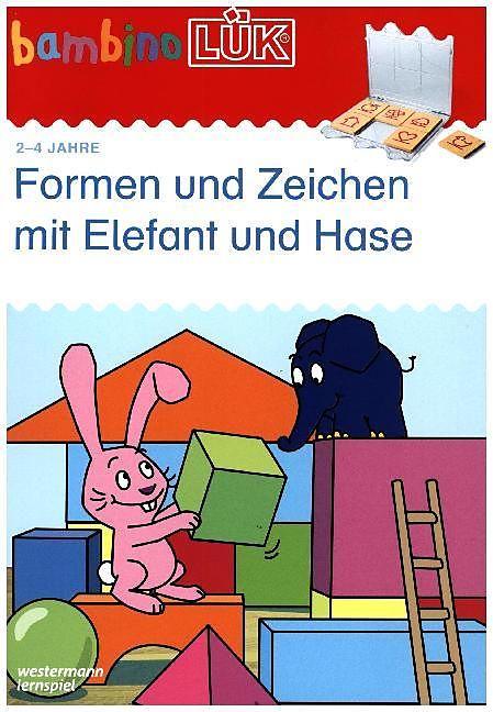 Produktbild LÜK. Bambino. Formen und Zeichen mit Elefant und Hase: Basales Training (Deutsch, 2009)