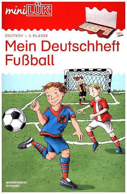 Produktbild miniLÜK Mein Deutschheft Fussball 2. Klasse (Deutsch, Jebautzke, Kirstin, 2017)