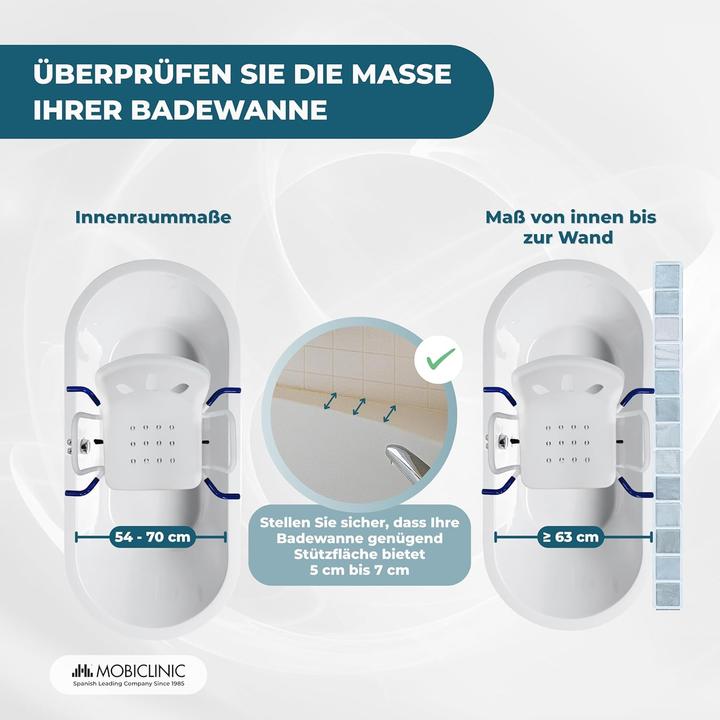 Produktbild Mobiclinic Badewannensitz (100 kg)