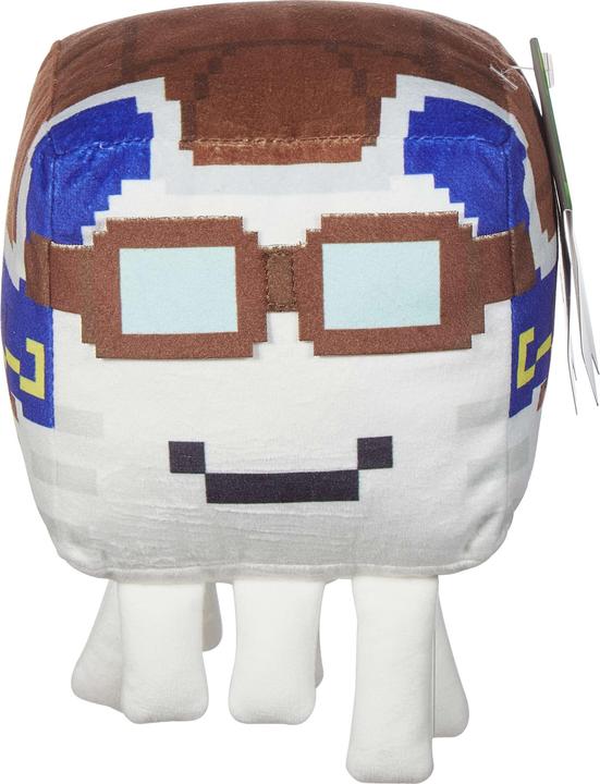 Actual product image Mattel Minecraft Plush Happy Ghast Toy, 8-inch Soft Doll Inspired by the Video Game Character (20.32 cm)