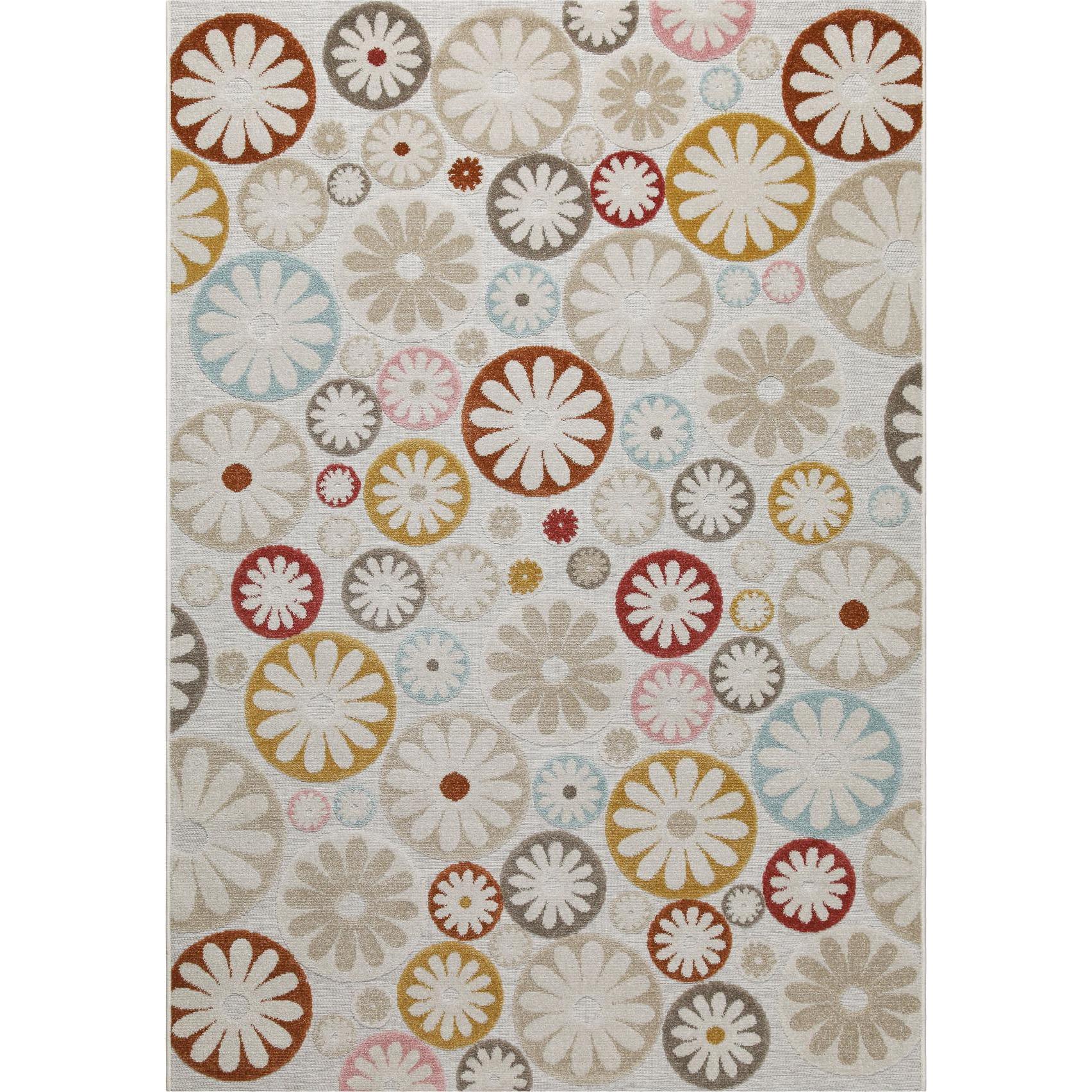Wecon Home, Teppich, Outdoorteppich Flowerdrops (160 x 230 cm)