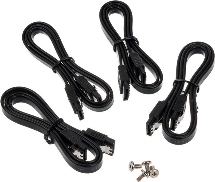 Immagine prodotto Silverstone SDP11 - Adattatore di alloggiamento per unità - da 3,5" a 4 x M.2 (da 8,9 cm a 4 x M.2)