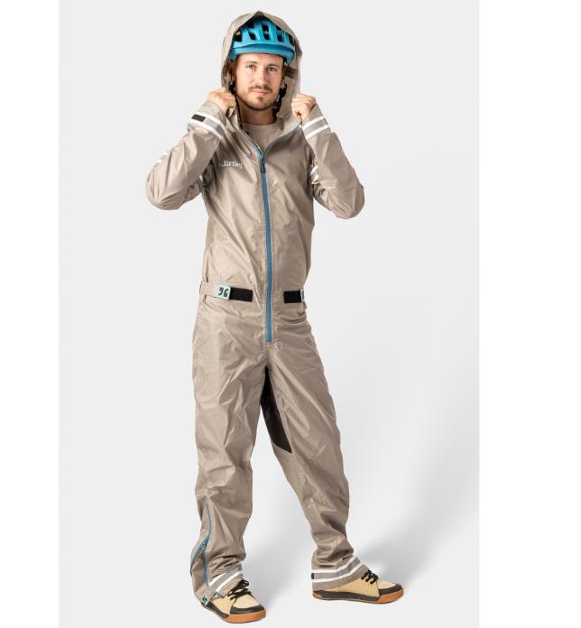 Actual product image dirtlej Commutesuit Road Edition, beige/blue, L (L)
