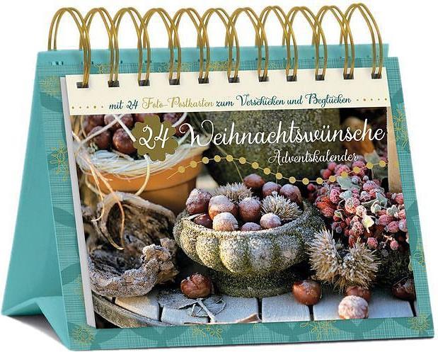 Produktbild Tisch-Adventskalender "24 Weihnachtswünsche"