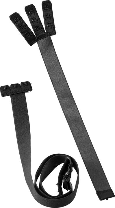 Produktbild Bye Bra 2 Low Back Straps 3 Rows Black (3er Pack, One Size)