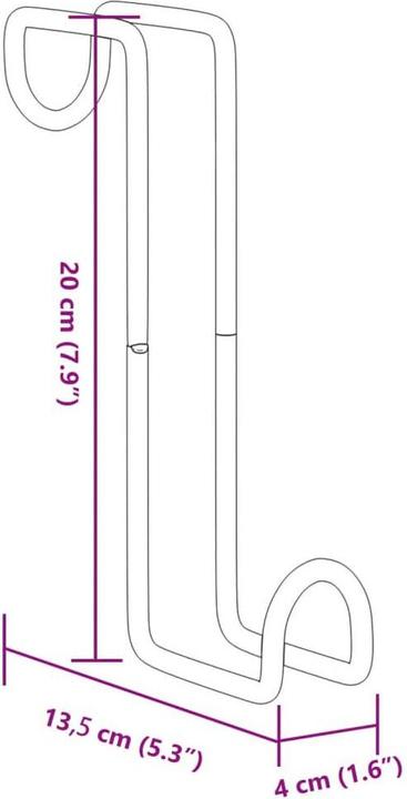 Image du produit vidaXL Porte-brides 3pcs. Crochet de bride Accroche bridon Noir Acier