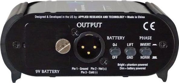 Actual product image ART Audio ART X-Direct active DI box with jack cable