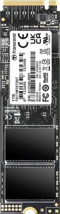 Actual product image Transcend 1 TB Internal PCIe SSD TS1TMTE720T-VS1 (1000 GB, M.2 2280)