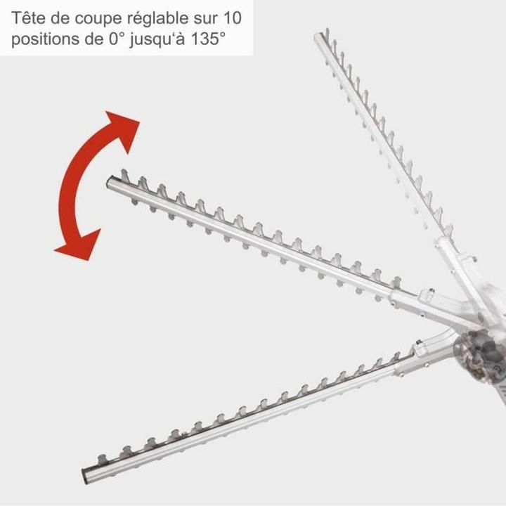 Image du produit Scheppach Taille-haies électrique télescopique (Fonctionnement sur secteur)