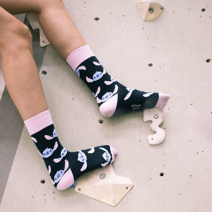 Produktbild Cerdá Lilo & Stitch Socken Stitch's Face Rosa 36-43 (Einzelpack, 36 - 43)